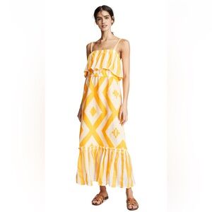 WOMENS size S Lemlem long tier dress